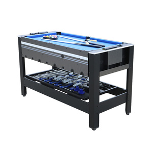 Table <span class=keywords><strong>multi</strong></span>-<span class=keywords><strong>jeux</strong></span> pivotante 4 en 1-Ensemble de tables de <span class=keywords><strong>jeux</strong></span> combinées 54 "pour enfants, adultes-Table de sport d'arcade intérieure et extérieure - Product Image 2