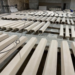 Banc <span class=keywords><strong>de</strong></span> jardin en pierre préfabriquée, Rose <span class=keywords><strong>de</strong></span> <span class=keywords><strong>plafond</strong></span> décorative en <span class=keywords><strong>fibre</strong></span> <span class=keywords><strong>de</strong></span> <span class=keywords><strong>verre</strong></span>, Colonne ionique en GRC, Plateau <span class=keywords><strong>de</strong></span> lavabo en pierre coulée - Product Image 5