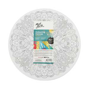 MONT marte màu vải 30cm Vòng Mandala 4 Asstd kéo dài <span class=keywords><strong>pre</strong></span>-in <span class=keywords><strong>Canvas</strong></span> Panels đối với bức tranh - Product Image 1