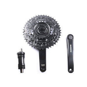 Pédalier de vélo de montagne Shimano <span class=keywords><strong>ALIVIO</strong></span> FC-MT101 3X9 vitesses 170 mm 40-30-22t pour VTT - Product Image 5