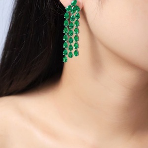 Pendientes de Tornillo Personalizados Populares para Mujer, Chapados en Oro de 14K, Joyería para Fiestas - Product Image 2