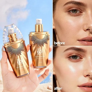 CUSTOM LOGO LOW MOQ Whitening <b>Sunscreen</b> SPF50+PA+++ Summer Refreshing Non-greasy Sweatproof UV Protection Lotion Sun Screen Face - Product Image 2