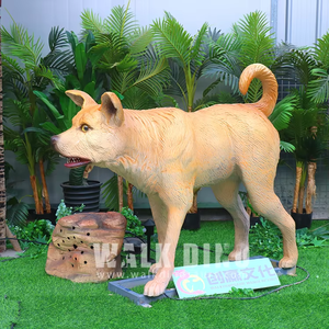 Siêu thực tế Silicone Anime Puppy bức tượng tùy chỉnh trang trí trong nhà cho các cửa hàng bán lẻ & quán cà phê theo chủ đề - Product Image 5