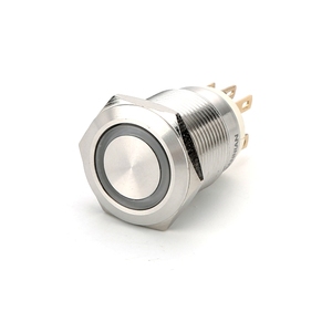 Prises et interrupteurs de la série QN19, interrupteur électrique, bouton poussoir d'arcade, interrupteur lumineux - Product Image 1