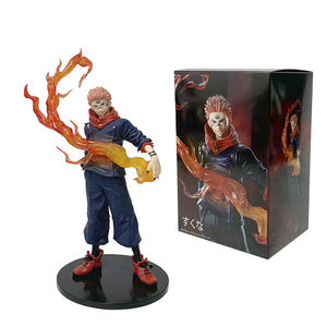 Figurine de <span class=keywords><strong>manga</strong></span> de dessin animé de 21 cm, nouvelle, debout, Jujutsu Kaisen Ryomen Sukuna Figura, figurine en PVC, jouet d'anime, cadeau - Product Image 1