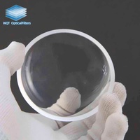 BK7 Optical Glass OEM Underwater Camera Cover Half Ball Lens Convex Dome Lens for Medical Endoscope