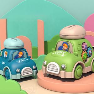 Juguetes de Plástico para Niños 2023, Mini Coches de Inercia de Animales para Bebés, Pequeños Coches de <span class=keywords><strong>Dibujos</strong></span> <span class=keywords><strong>Animados</strong></span> Creativos para Armar, Juguetes de Ladrillos - Product Image 2