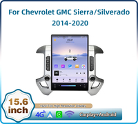 Autoradio intelligent Android Tesla Krando 15,6 pouces avec écran tactile pour Chevrolet Silverado GMC Sierra 2013-2020, CarPlay sans fil, DSP stéréo
