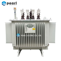 Transformateur de distribution triphasé immergé dans l'huile 35 kV, cuivre ONAN, hermétique, Dyn11, isolation de classe A, certifié IEC