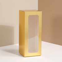 Vente à chaud de boîtes d'emballage en papier blanc vides exquises avec fenêtres transparentes, pour poupées