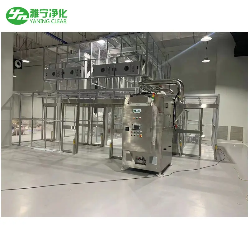 YANING Cleanroom ISO Turnkey Modular Cleanroom GMP Clean Room Clean Room PVC Curtain Clean Booth/Portable Clean Booths