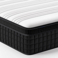 30 cm Dicke Matratze Gel-Memory-Foam King Queen Double Single Größe für Schmerzlinderung & Tiefschlaf, Glasfaserfrei