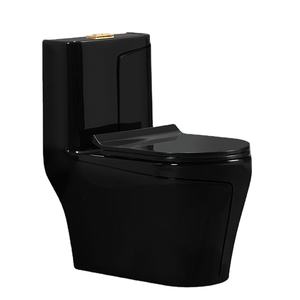 Inodoro de una pieza para niña china, Wc de Color negro - Product Image 1