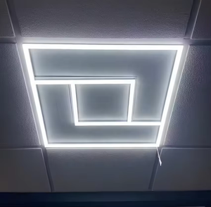Panel de <span class=keywords><strong>luz</strong></span> <span class=keywords><strong>Led</strong></span> de fácil instalación para el hogar 595*595 40W, Panel de <span class=keywords><strong>luz</strong></span> <span class=keywords><strong>Led</strong></span>, <span class=keywords><strong>luz</strong></span> de techo <span class=keywords><strong>Led</strong></span> para montaje empotrado para dormitorio - Product Image 4
