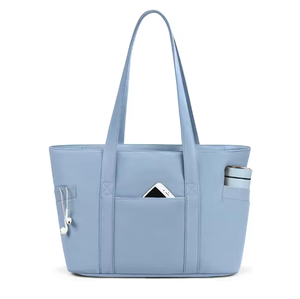 Nouveau sac à main en toile tendance, sac pour ordinateur portable en cuir pour femme, sac de shopping spacieux et élégant - Product Image 5