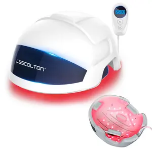 Lescolton Hair Salon Home Use Stimulation Laser Hair Growth Helmet Medical 650nm Diode Laser Hair Growth Device