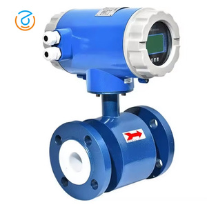 Débitmètre intégré haute précision à affichage numérique à prix abordable pour l'eau et les eaux usées (type tuyau) - Product Image 1