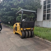 Compacteur de sol à tambour unique robuste, rouleau vibratoire pour projets d'infrastructure, outils diesel haute efficacité