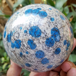 Natural Stones <b>Crystals</b> <b>Crafts</b> Healing Stone Gemstone K2 Jasper High Polished gemstone Bulk Sphere Ball For Decoration - Product Image 1