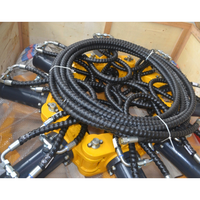 Accessoires d'ingénierie de haute qualité tête d'empilage hydraulique ronde brise-roche marteau machines