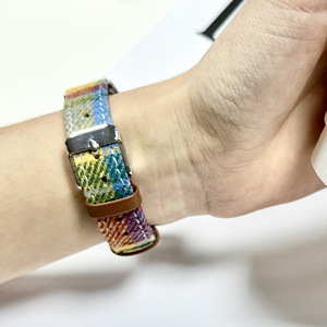Adecuado para <span class=keywords><strong>Xiaomi</strong></span> <span class=keywords><strong>Mi</strong></span> 9 10 Correa de pulsera, Retro Otoño e Invierno Plaid Woolen <span class=keywords><strong>Xiaomi</strong></span> <span class=keywords><strong>Mi</strong></span> <span class=keywords><strong>Band</strong></span> 9pro Correa - Product Image 5