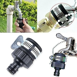 Adaptateur universel pour robinet de jardin avec clip de fixation, connecteur rapide pour tuyau d'arrosage - Product Image 5