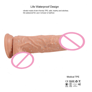 振动棒性玩具 逼真安全柔软硅胶振动棒 20 种振动模式 适用于阴道肛交刺激 G 点 - Product Image 3