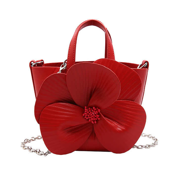 2025 Women's Petal Bag - Socialite Style Flower Bucket Bag