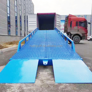 Mobile Towing <strong>Hydraulic</strong> Dock Leveler Yard Forklift Mobile Ramp Container Loading Ramp - Product Image 4