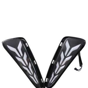 Bande lumineuse décorative pour phares <span class=keywords><strong>Toyota</strong></span> <span class=keywords><strong>C</strong></span>-<span class=keywords><strong>HR</strong></span> CHR IZOA 2017-2018, état neuf, avec lumière jaune et bleue - Product Image 6