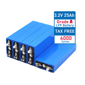 แบตเตอรี่ลิเธียมไอออนแบบแท่งปริซึม LFP 3.2V 25Ah สำหรับรถยนต์พลังงานแสงอาทิตย์  ลดราคาพิเศษ ใช้ได้กับระบบ 12V 24V 36V 48V - Product Image 1