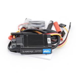 Contrôleur de vitesse électrique sans balais <span class=keywords><strong>Hobbywing</strong></span> FlyFun V5 80A 120A ESC 3-8S Lipo pour drone RC Avion - Product Image 1