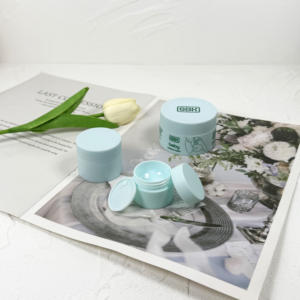 ขวดตัวอย่างภาชนะบรรจุครีมทรงกลม PP สำหรับใช้เป็นเครื่องสำอาง - Product Image 3