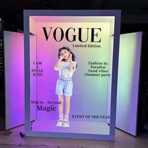 Photomaton pour anniversaire de 360° avec impression en libre-service pour appareils photo et smartphones, couleur personnalisable, configuration d'événement en direct - Product Image 3