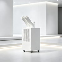 Climatiseur industriel portable 12000 BTU avec télécommande et structure métallique, directement du fabricant