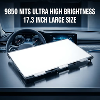 Module de rétroéclairage automobile 17,3 pouces haute luminosité 9850 cd/m², panneau d'affichage LED rétroéclairé pour divertissement sur les sièges arrière de voiture