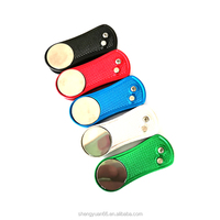 Outil de réparation de divots de golf pliable en métal à ressort, marqueur de balle, logo personnalisé pris en charge, accessoires de golf, best-seller 2026