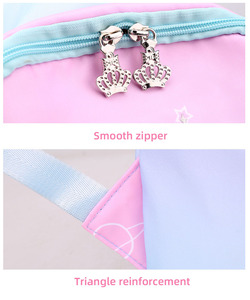 <span class=keywords><strong>Sac</strong></span> à dos <span class=keywords><strong>Princesse</strong></span> Couronne Dégradé Personnalisable avec Logo, Imperméable, pour Filles, Enfants, Mignon, pour l'école, les voyages, les livres, pour Étudiants et Enfants - Product Image 5