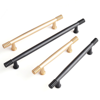 Vente chaude moderne chinois en alliage d'aluminium poignées pour armoires tiroirs armoires commodes salles de bains salons cuisine