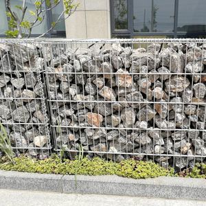 Vente chaude <span class=keywords><strong>pas</strong></span> <span class=keywords><strong>cher</strong></span> prix Gabion mur panier Cage maille galvanisée 200x100x50 <span class=keywords><strong>soudé</strong></span> Gabion boîte - Product Image 4