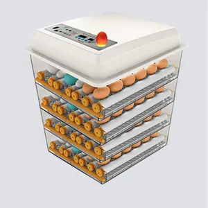 9 16 18 24, 32 48 56 64 Eggs Fully Automatic Incubator Hatching Eggs Machine Chicken Mini Egg Incubators/