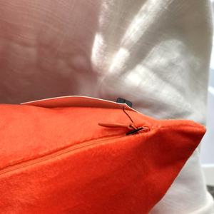 Pillowcase 100% Poly Dutch Velvet Halloween Orange <strong>letters</strong> Print Home Decor Sofa <strong>Cushion</strong> Cover - Product Image 6
