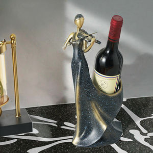 Lanyi – Figurine décorative en résine, style luxe léger, artistique et créative, sculptée, irrégulière, pour salon, entrée de maison, table à manger - Product Image 3