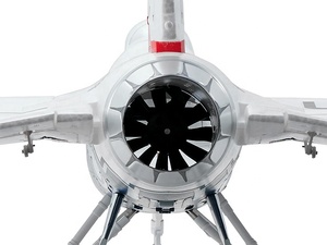 FMS Hobby Avion RC Jet Fighter EPO Mousse 6CH EDF 64mm <span class=keywords><strong>F</strong></span>-<span class=keywords><strong>16</strong></span> Faucon Moteur Brushless 40A ESC 14.8V 9G Servo PNP - Product Image 4