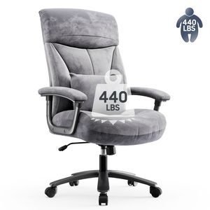 Sedia Direzionale XXL Premium con Comfort Ergonomico Grigio - Product Image 2