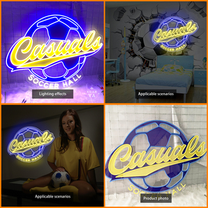 Custom <b>LED</b> Neon Signage | Professional Advertising Signs | Mall Brand Display Boards Ideal for Cafés, Bars & Party Events - Product Image 3