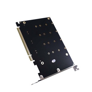 TISHRIC 4 NVMe RAID <span class=keywords><strong>PCI</strong></span>-EX16 Split Card 4 * 32Gbps Vitesse de transfert Produit informatique - Product Image 1