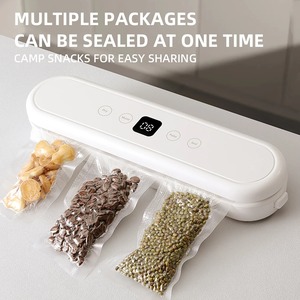 Nouvelle machine de mise sous vide automatique à affichage numérique étanche, pratique pour les aliments secs et humides, machine d'emballage plastique pour la maison - Product Image 2