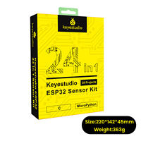 Kit de capteurs Keyestudio ESP32 24 en 1, kit de démarrage pour l'éducation STEM, kit DIY ESP32