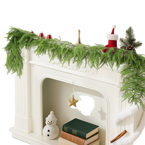 <span class=keywords><strong>Guirlande</strong></span> <span class=keywords><strong>de</strong></span> Noël en pin artificiel en gros pour la décoration d'escaliers, <span class=keywords><strong>de</strong></span> cheminées et <span class=keywords><strong>de</strong></span> portes – Fournisseur <span class=keywords><strong>de</strong></span> décorations <span class=keywords><strong>de</strong></span> maison pour les fêtes - Product Image 3